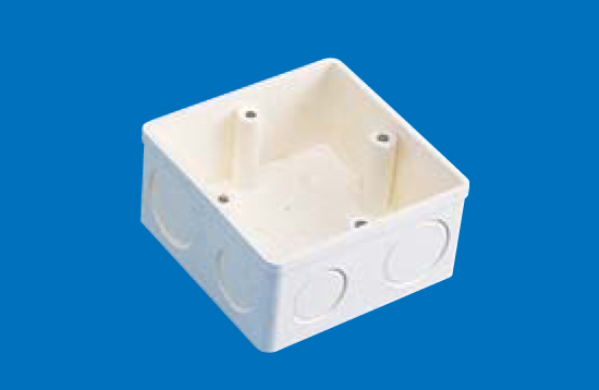 Ip 44 Pvc Junction Box Knock Out Type